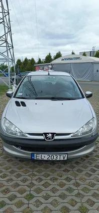 samochody osobowe Peugeot 206 cena 6000 przebieg: 170000, rok produkcji 2007 z Łódź